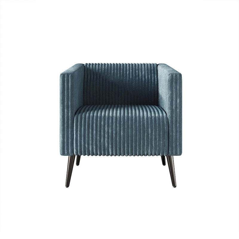 CraftPorch Corduroy Modern and Glamorous Velvet Upholstered 3-Piece Living Room Set