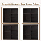 Shoe Storage Bench with 9 Cubbies - 11.8D x 31.5W x 18.9H