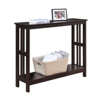 Convenience Concepts Mission Console Table with Shelf