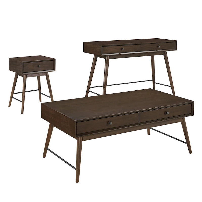 Aksel Wood Accent Tables by iNSPIRE Q Modern