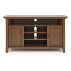 WYNDENHALL Halifax 54 inch Wide Solid Wood Transitional TV Stand - 54 W x 18.9 D x 31.9 H