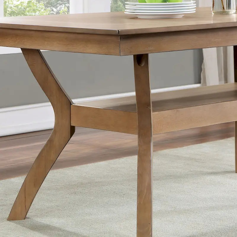 Furniture of America Dionne 7-piece Storage Dining Table Set