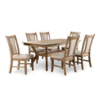 Furniture of America Dionne 7-piece Storage Dining Table Set