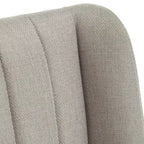 Jose Gold Finish Fabric Dining Chair (Set of 2) by iNSPIRE Q Modern