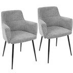 Carson Carrington Duved Contemporary Dining and Accent Chair (Set of 2)