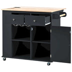 Kitchen Island with Power Outlet