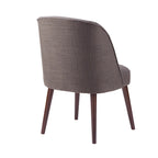 Madison Park Larkin Rounded Back Dining Chair - 22.25w x 24.5d x 34.6h