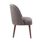 Madison Park Larkin Rounded Back Dining Chair - 22.25w x 24.5d x 34.6h