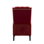 Gracewood Hollow Bea Velvet Wingback Push Back Recliner Chair