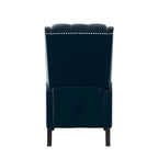 Gracewood Hollow Bea Velvet Wingback Push Back Recliner Chair