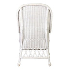 Natural Rattan Cushioned Dining Accent Chair by East at Main