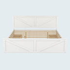 King Size Wooden Platform Bed