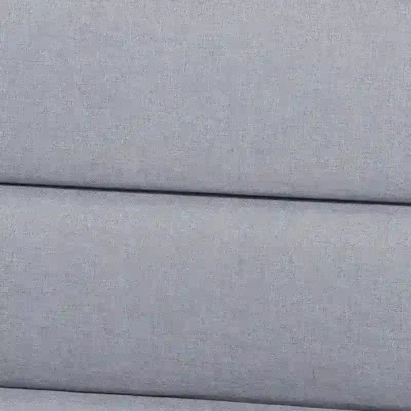 Jarlan Transitional Fabric Upholstered Wood Platform Bed-Light Grey