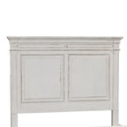 The Gray Barn Abbey Park Weathered Brown & Antique White Queen Panel Headboard
