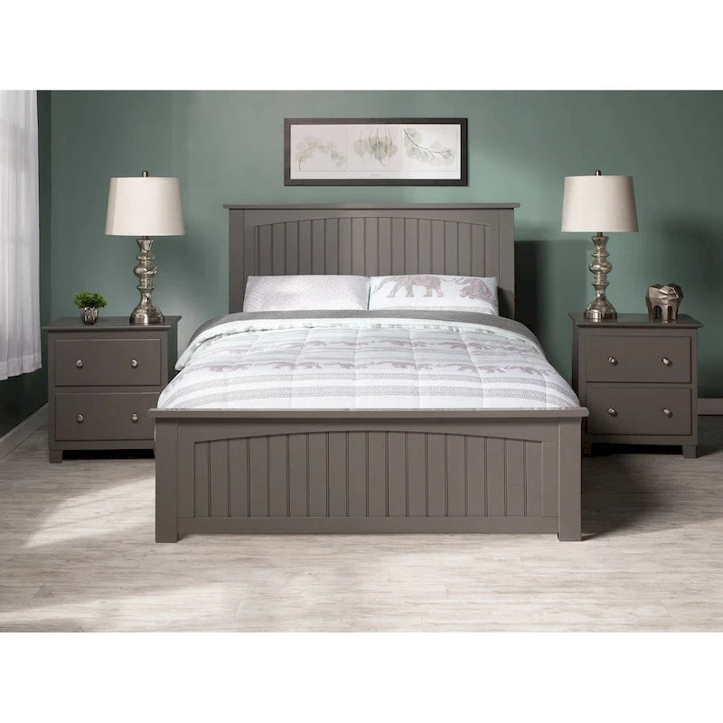 AFI, Nantucket Foundation Bed with Matching Footboard