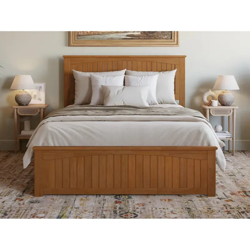 AFI, Nantucket Foundation Bed with Matching Footboard