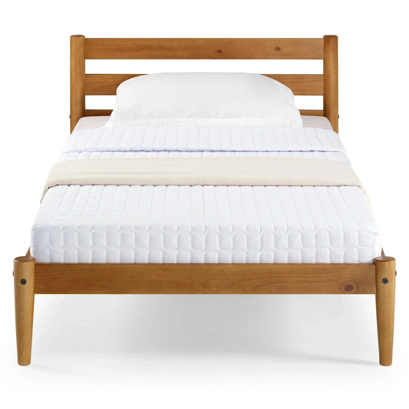 Mid-Century Twin Size Platform Bed