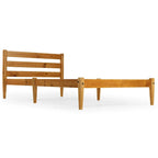 Mid-Century Twin Size Platform Bed