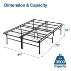 Priage by ZINUS SmartBase Heavy Duty Mattress Foundation