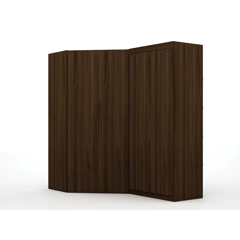 Mulberry 3.0 Sectional Modern Corner Wardrobe Closet Set of 2