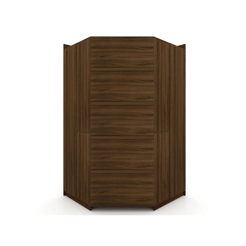 Mulberry 3.0 Sectional Modern Corner Wardrobe Closet Set of 2