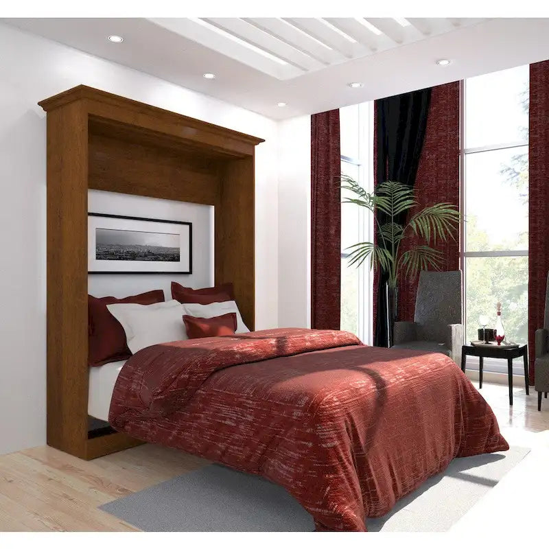 Versatile 64W Full Murphy Bed by Bestar