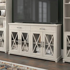 Lennox 60W Farmhouse TV Stand for 75 Inch TV by Bush Furniture