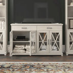 Lennox 60W Farmhouse TV Stand for 75 Inch TV by Bush Furniture