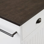 Crosley Shoreline Kitchen Island - 18d x 40W x 36.13h