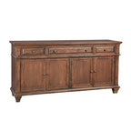 Harbor Point Rustic Cherry 72-inch TV Console - 72-Inch Wide