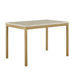 Darcy Faux Marble Top and Gold Dining Set by iNSPIRE Q Bold