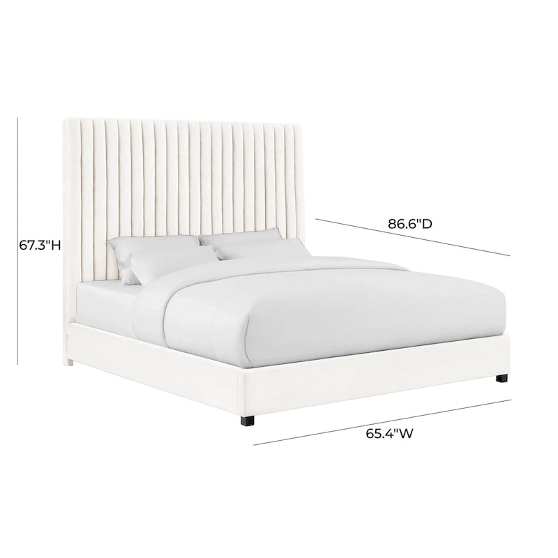 Arabelle Velvet Bed