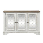 Magnolia Manor Antique White Mirrored Hall Console