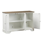 Magnolia Manor Antique White Mirrored Hall Console