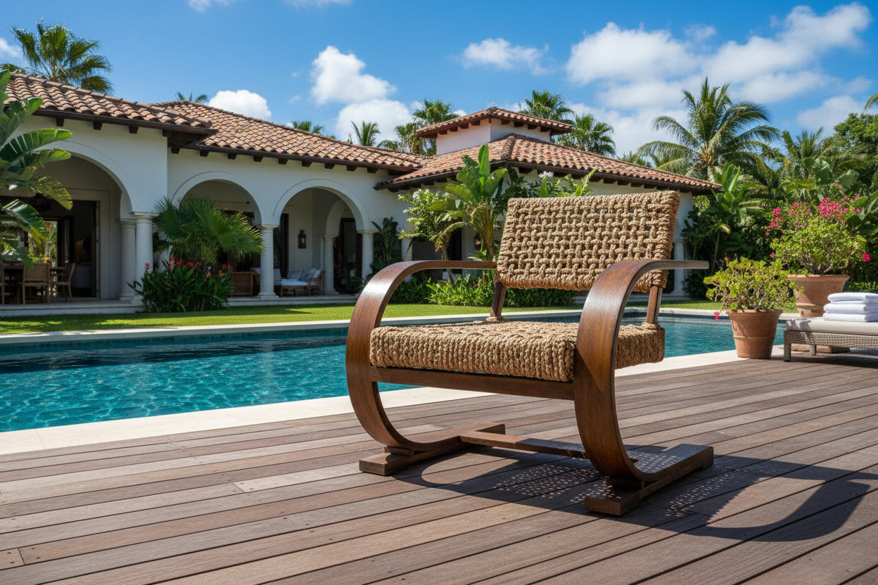 Uttermost Rehema Natural Woven Accent Chair