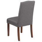 Parsons Chair with Silver Nailhead Trim (Set of 2)