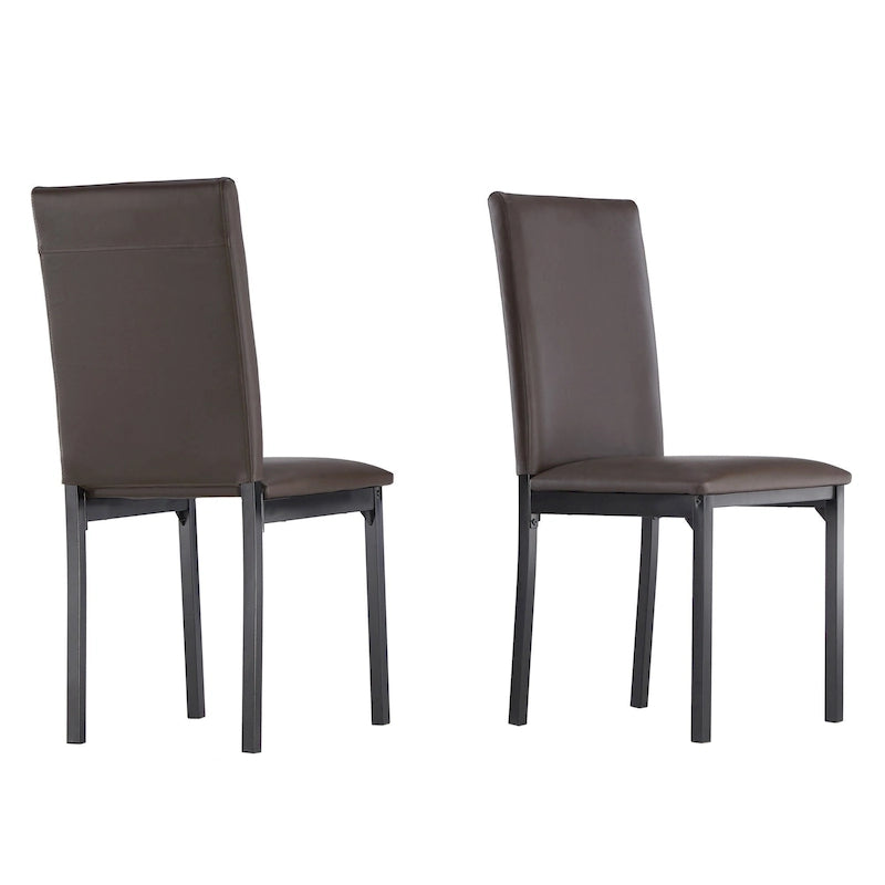 Darcy Faux Marble Top Metal 5-Piece Dining Set by iNSPIRE Q Bold