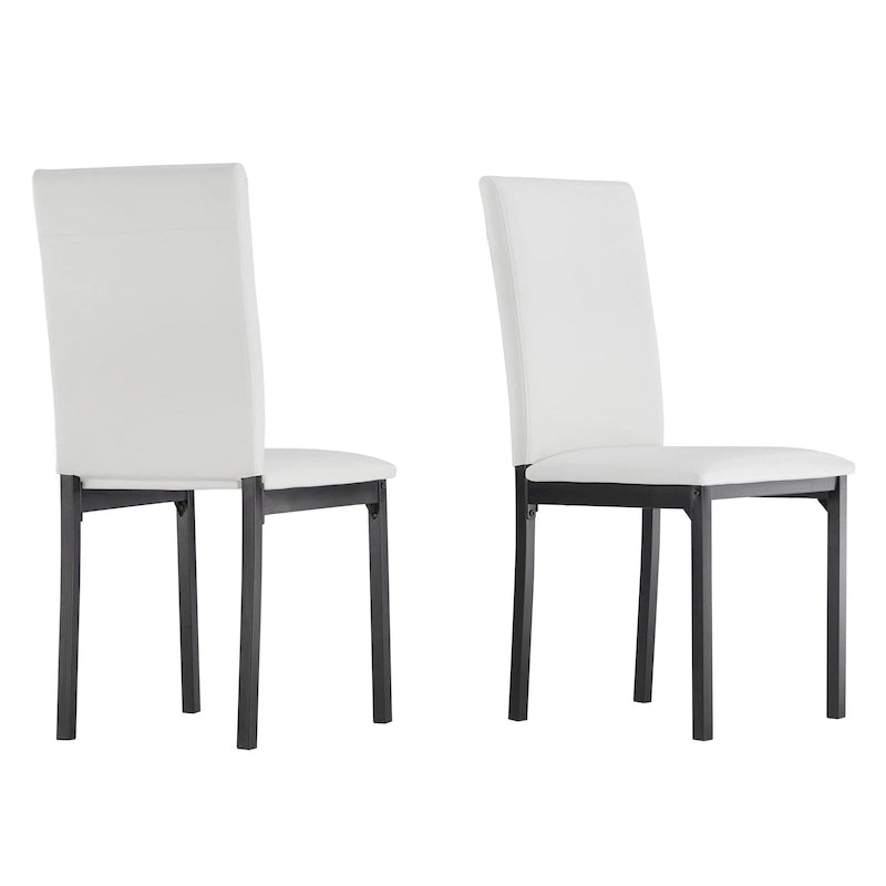 Darcy Faux Marble Top Metal 5-Piece Dining Set by iNSPIRE Q Bold