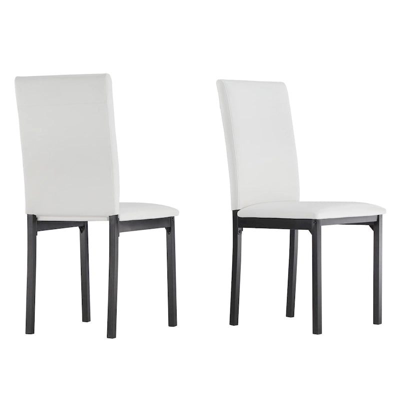 Darcy Faux Marble Top Metal 5-Piece Dining Set by iNSPIRE Q Bold