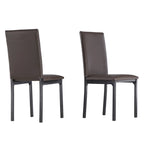 Darcy Faux Marble Top Metal 5-Piece Dining Set by iNSPIRE Q Bold