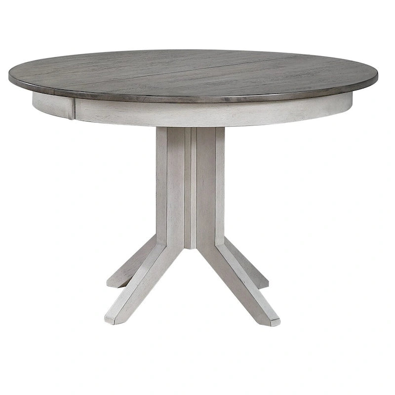 The Gray Barn Avalon 7-piece Dining Set in Ash and Stormy White