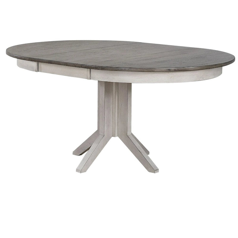 The Gray Barn Avalon 7-piece Dining Set in Ash and Stormy White