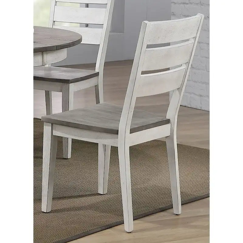 The Gray Barn Avalon 7-piece Dining Set in Ash and Stormy White
