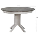 The Gray Barn Avalon 7-piece Dining Set in Ash and Stormy White
