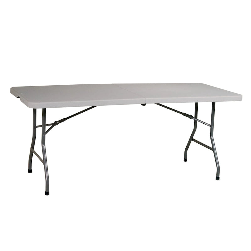 Office Star 6 ft. Center-fold Resin Top Multi-purpose Table