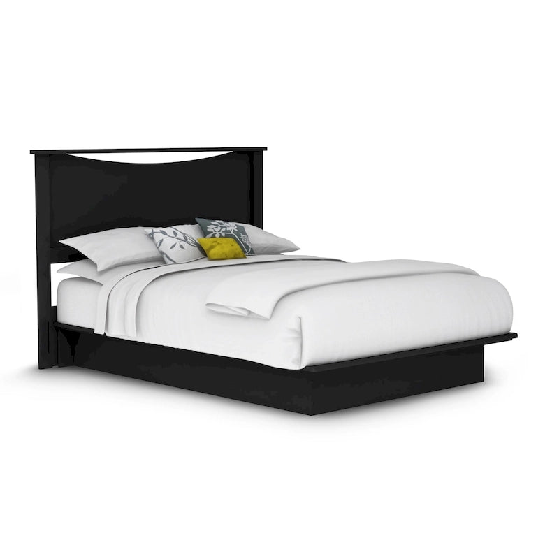 South Shore Step One Queen Platform Bed and Headboard (54/60)