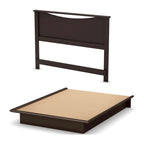 South Shore Step One Queen Platform Bed and Headboard (54/60)