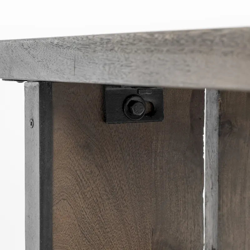 Ledger I Brown Solid Wood w/ Live-Edge Dining Bench - 70W x 17D x 18H