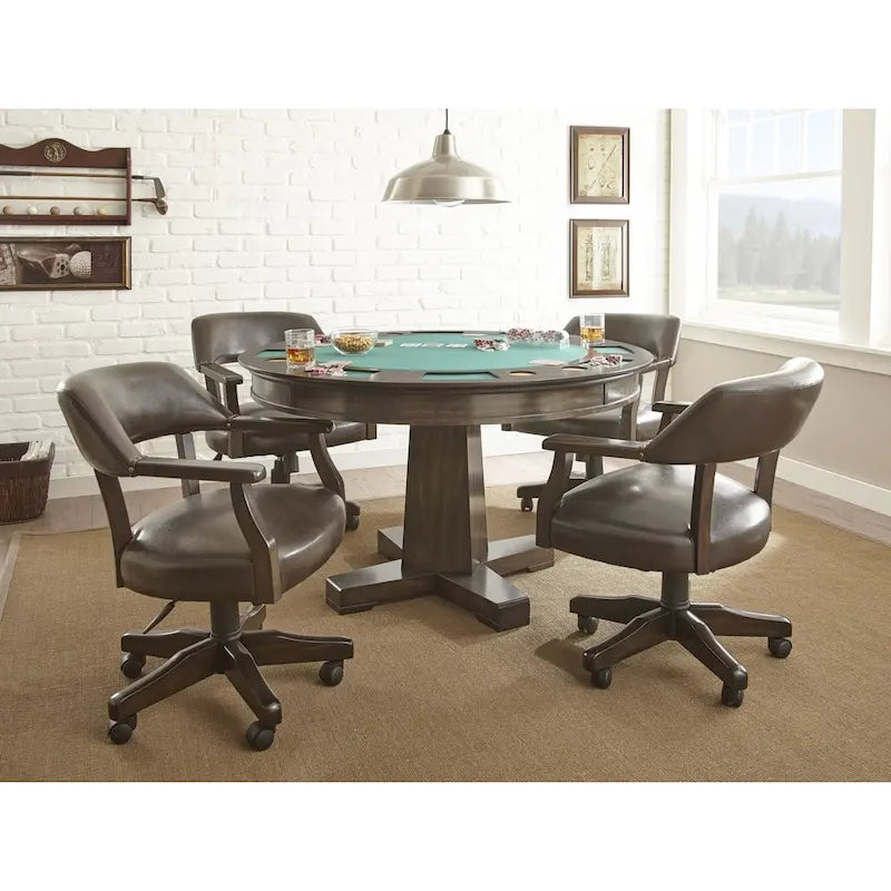 Steve Silver Reynolds 2-in-1 5-piece Game Set