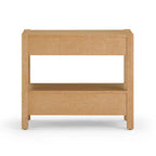 Brandyss Wooden 2 Drawer Nightstand